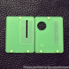 Replacement Front + Back Cover Panel Plate for Dotaio Mini Vape Pod System Kit - Frosted Green