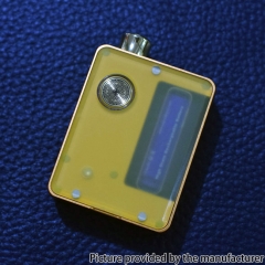 Replacement Front + Back Cover Panel Plate for Dotaio Mini Pod System Kit - Frosted Yellow