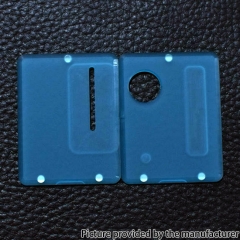 Replacement Front + Back Cover Panel Plate for Dotaio Mini Pod System Kit - Frosted Blue