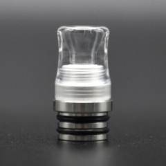 Vazzling 415 Style 510 Drip Tip for RBA / RTA / RDA Vape Atomizer - Transparent