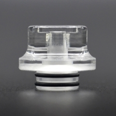 Vazzling Whistle V2 Style 510 Drip Tip for DotMod DotAIO Pod / Billet BB Box Mod / RDA / RTA / RDTA - Clear