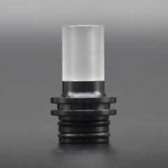 Vazzling Pioneer Style 510 MTL Drip Tip for RBA / RTA / RDA Vape Atomizer - Black + White