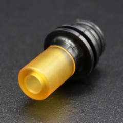 Vazzling Pioneer Style 510 MTL Drip Tip for RBA / RTA / RDA Atomizer - Silver+ Brown