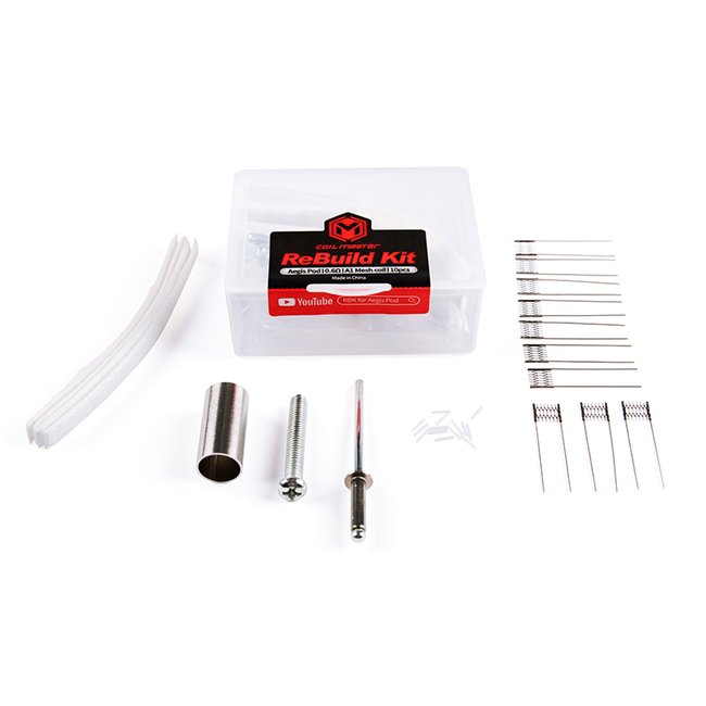 elfbar nachfüll pod läuft aus Buy Authentic Coil Master ReBuild Kit RBK Geekvape Aegis Pod Vape Kit