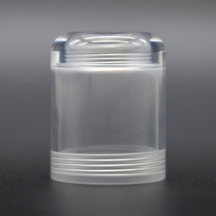 YFTK FEV Flash e-Vapor V4.5S+ Style RTA PC Replacement Bell Cap 3.5ml - Translucent