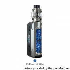Authentic OBS Engine 100W 18650/20700/21700 VW Mod + Engine S Tank 6ml Kit - SS Peacock Blue