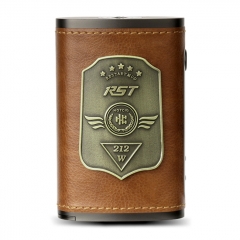 Authentic Hotcig RST Restart 212W TC Dual 18650 Box Mod - Brown