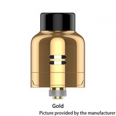 Authentic Digiflavor Drop Solo DL / RDL RDA V1.5 22mm w/BF Pin - Gold