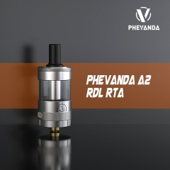 Authentic Phevanda A2 RDL 23mm RTA 4ml - Silver