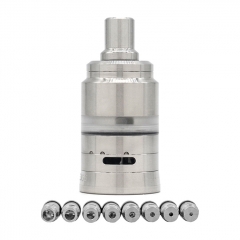 (Ships from Germany)ULTON ST Edge Style 22mm RTA w/8 Airpins 2ml - Silver