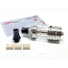 (Ships from Germany)ULTON Epic Xent Style 23mm RTA All-in-One Full Kit 3ml/6ml - Silver