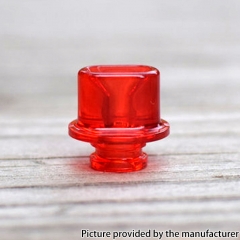 DEV Whistle V3 Style 510 PMMA Drip Tip for DotMod DotAIO Pod / Billet BB Box Mod / RDA / RTA / RDTA - Red