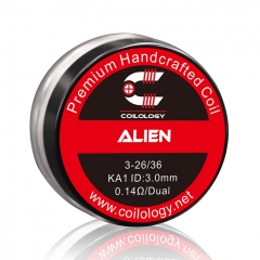 Authentic Coilology KA1 Alien Handcrafted Coil 3*26/36 AWG 3mm - 0.14ohm