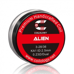 Authentic Coilology KA1 Alien Handcrafted Coil 3*28/36 AWG 2.5mm - 0.23ohm