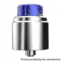 Authentic Mechlyfe X Fallout Vape Screamer 24mm RDA Rebuildable Dripping w/BF Pin -Sliver