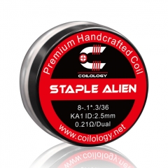 Authentic Coilology KA1 Staple Alien Handcrafted Coil 3*36 AWG 2.5mm - 0.21ohm