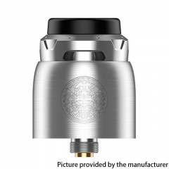 Authentic GeekVape Z Dual Coil 25mm RDA w/BF Pin - Silver