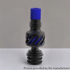 Auguse Seaman 510 Drip Tip 316SS 11mm - Blue Black