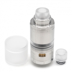 Vazzling VG Kronos 2S 2021 Style 23mm 316SS RDL/MTL RTA 4.5ml - Silver