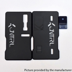 Kontrl V2 Kontrl Mag Style Replacement Front + Back Door Panel Plates w/ Black Button for dotMod dotAIO Pod System - Black