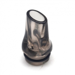 510 Long PMMA Drip Tip for DotMod DotAIO Pod / Billet BB Box Mod / RDA / RTA / RDTA -  Translucent Black