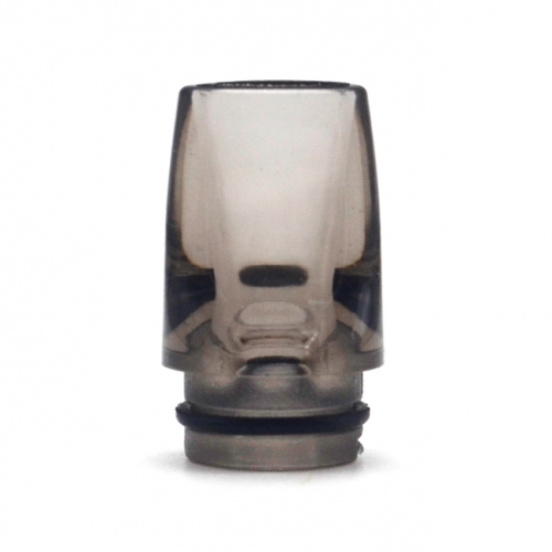 510 Long PMMA Drip Tip for DotMod DotAIO Pod / Billet BB Box Mod / RDA / RTA / RDTA -  Translucent Black