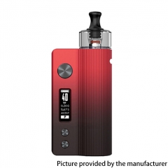 Authentic Vandy Vape Nox 60W 1600mAh Pod System Vape Kit - Magma Red Black
