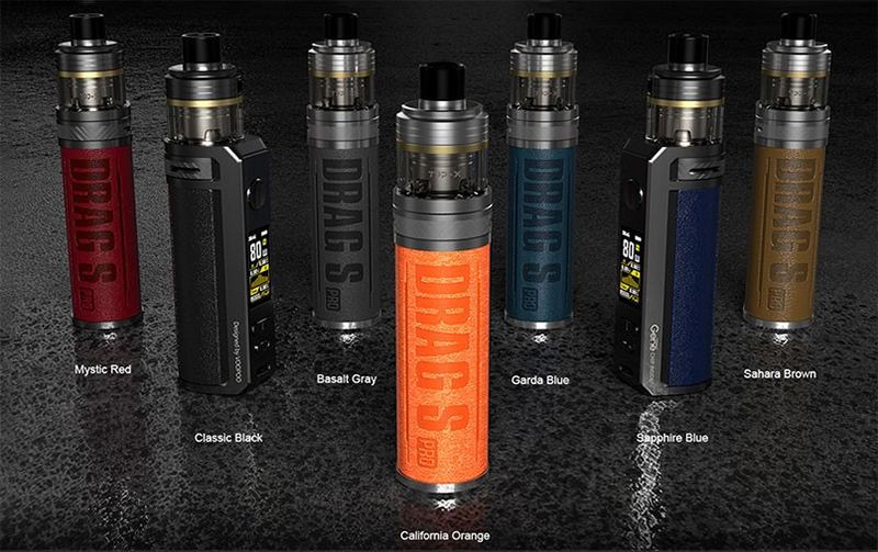 Buy Authentic Voopoo Drag S Pro 80W Pod Mod Kit 3000mAh - Classic Black