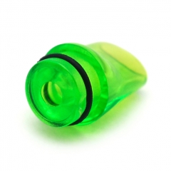510 Short PMMA Drip Tip for DotMod DotAIO Pod / Billet BB Box Mod / RDA / RTA / RDTA -  Green