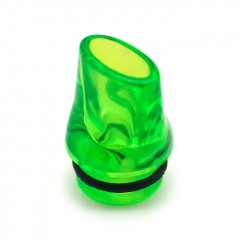510 Short PMMA Drip Tip for DotMod DotAIO Pod / Billet BB Box Mod / RDA / RTA / RDTA -  Green