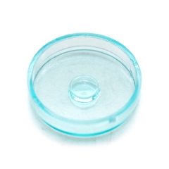 Replacement Acrylic Button for DotMod DotAIO Mod 1pc - Cyan