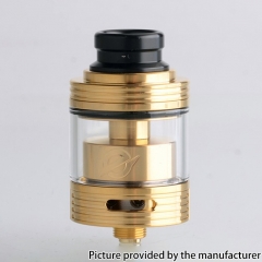 Authentic Yachtvape x Mike Vapes Eclipse 24mm RTA 2ml/3.5ml - Gold