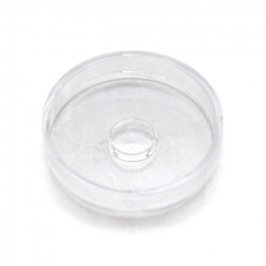 Replacement Acrylic Button for DotMod DotAIO Mod 1pc - transparent