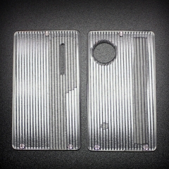 Authentic ETU Replacement Front + Back Door Panel Plates for dotMod dotAIO Vape Pod System - Vertical Pattern