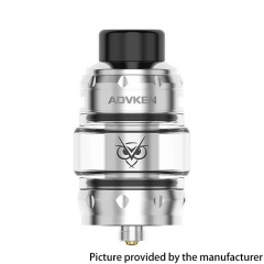 Authentic Advken OWL Pro Tank 25mm RTA 5ml/4ml -Silver