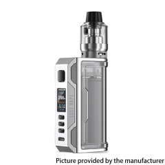 Authentic Lost Vape Thelema Quest 200W VW 18650 Box Mod Kit with UB Pro Pod Tank - Stainless Steel Clear