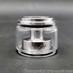 Authentic Yachtvape x Mike Vapes Eclipse RTA Replacement Extension Kit  5ml/3.5ml - Silver + Transparent