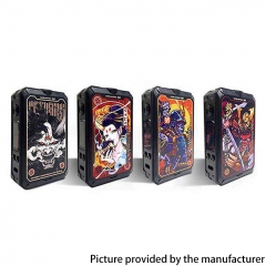 Authentic Vapelustion Hannya II 230W VW Vape 18650 Box Mod - Black