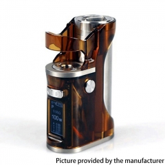 Authentic Hippovape B’adapt Pro SBS 100W 21700/18650/20700 Box Mod -  Amber Clear