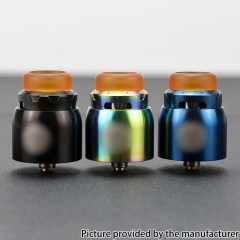 Z Style Dual Coil 25mm RDA w/BF Pin - Silver