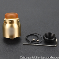 Z Style Dual Coil 25mm RDA w/BF Pin - Gold