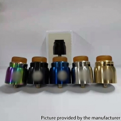 Z Style Dual Coil 25mm RDA w/BF Pin - Silver