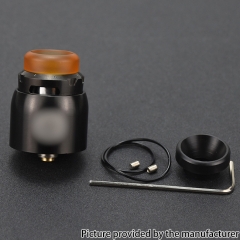 Z Style Dual Coil 25mm RDA w/BF Pin - Black