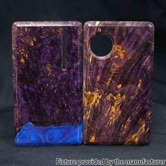 SXK Replacement Front + Back Door Panel Plates for dotMod dotAIO Vape Pod System - Purple