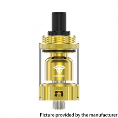 Authentic ThunderHead Creations THC Elite 22mm MTL RTA (Lite) 2ml/4ml- Gold