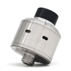 Lysen Citadel Style 22mm RDA Rebuildable Dripping Atomizer w/BF Pin - Silver