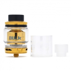 Authentic Oumier Bulk 28mm RTA Rebuildable Tank Atomizer 6.5ml - Gold