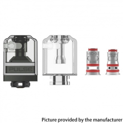 Authentic Vandy Vape Pulse Vessel Kit for Pulse 80W AIO Kit - Gun Metal