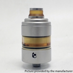 Coppervape Hussar Project X Style 316SS 22mm RTA Rebuildable Tank Atomizer 2ml - Satin