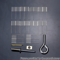 VAPJOY DIY Rebuild Kit for TPP DM2 0.15ohm Mesh Coils + Cotton + Tool
